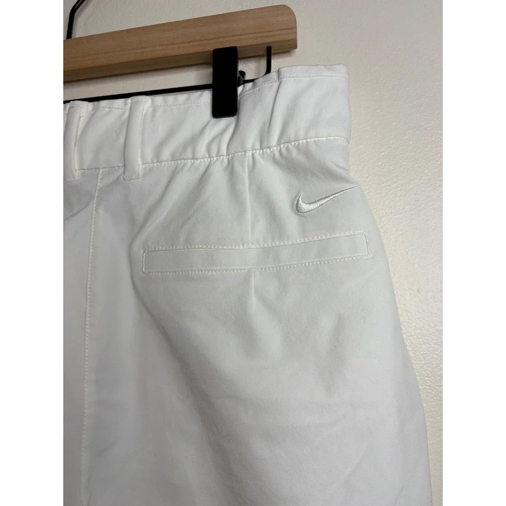 Nike‎ Womens Dri-FIT UV Victory Golf Shorts White Size M NEW